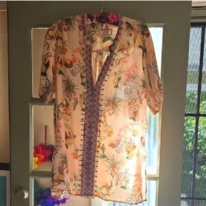 NWOT Johnny Was Tunic, M